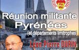 Samedi 12 novembre 2022 : réunion militante Civitas à Lourdes pour les Pyrénées et les départements limitrophes