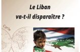 7 novembre 2022 à Paris – Conférence « Le Liban va-t-il disparaître ? »