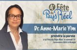 La scientifique Anne-Marie Yim interviendra à la Fête du Pays Réel le 19 novembre 2022 à Rungis