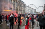 Pour célébrer la victoire de leur équipe de football, des centaines de Marocains se livrent à des émeutes à Bruxelles