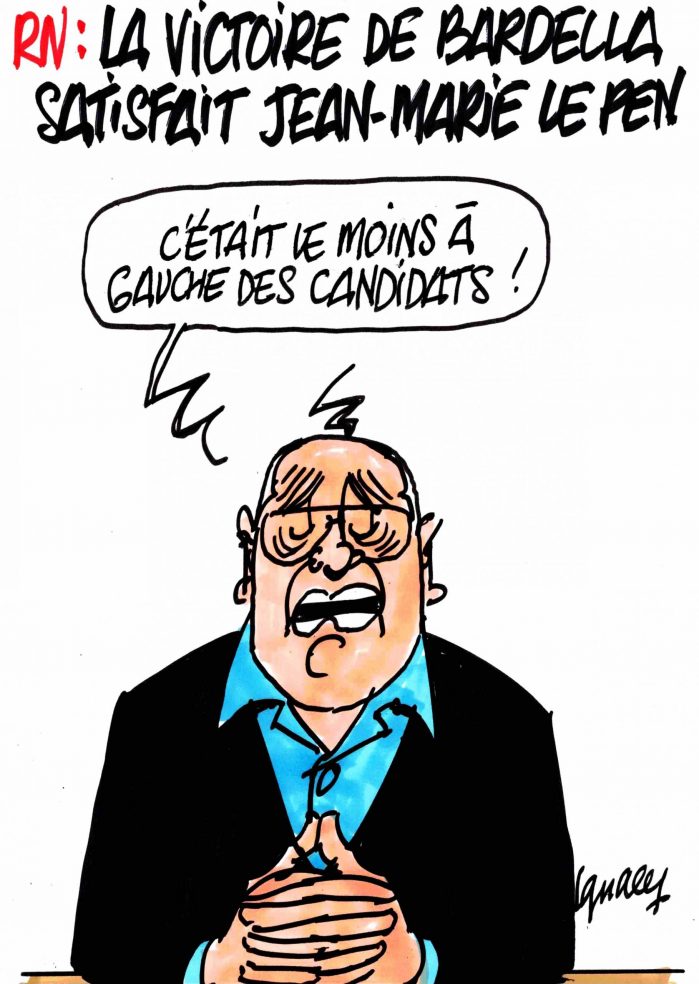 Ignace - Bardella président du RN, une bonne nouvelle pour Jean-Marie Le Pen