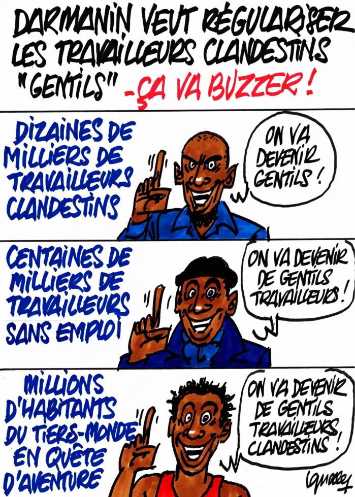 Ignace - Darmanin veut régulariser les clandestins "gentils"