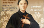 20 janvier 2023 : conférence de Roland Thévenet sur sainte Gemma Galgani « un signe de contradiction pour notre temps »