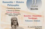 11 février 2023 – Portes ouvertes de l’Institut Universitaire Saint-Pie X à Paris