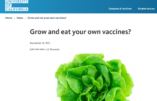 Des “vaccins” ARNm dans vos salades ? Le nouveau projet fou pour vacciner sans consentement !