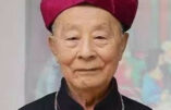 Mgr Huo Cheng décède à 97 ans – Il avait été emprisonné durant 14 ans dans un camp de travail