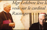 Mgr Marcel Lefebvre lève le voile sur le cardinal Joseph Ratzinger, futur Pape Benoit XVI