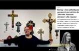 Nancy : une journaliste expose ses œuvres blasphématoire et des catholiques répliquent par un chapelet de réparation