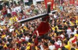 Les catholiques philippins fêtent à nouveau le Nazaréen noir