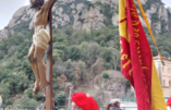 Espagne – Procession réparatrice après le triste enlèvement de la sculpture carliste à Montserrat