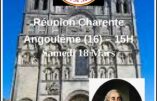 Samedi 18 mars : Civitas Charente vous invite à une réunion de présentation à Angoulême