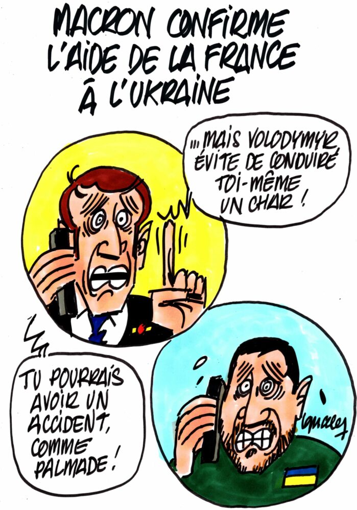 Ignace - Macron réitère son soutien à l'Ukraine