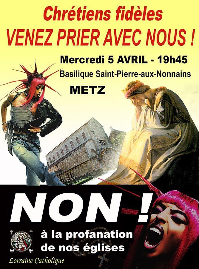 Action catholique contre le spectacle de Bilal Hassani dans l'église St-Pierre-aux-Nonnains