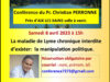 Samedi 8avril 2023 : conférence de l’Entraide Savoyarde avec le Pr Christian PERRONNE