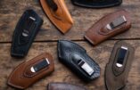 Etuis en cuir pour couteaux pliables