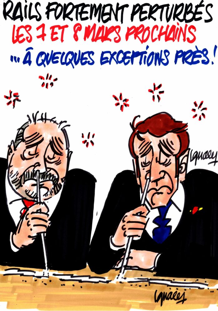 Trafic perturbé les 7 et 8 mars