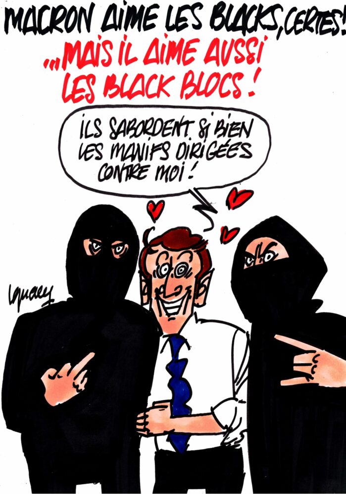 Ignace - Macron, les Blacks et le Black bloc
