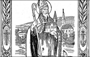 Saint Ludger, Évêque de Munster , Saint Ludger, Évêque de Munster , qui prêcha l'Évangile aux Saxons. , vingt-six mars