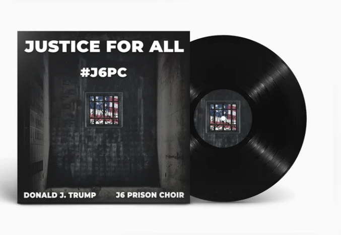 Trump et son disque Justice for all en tête du hit-parade américain