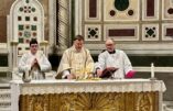 Célébration anglicane par "l'évêque" anglican Jonathan Baker à Saint Jean de Latran, Rome