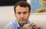 Emmanuel Macron fait la propagande LGBT devant des enfants