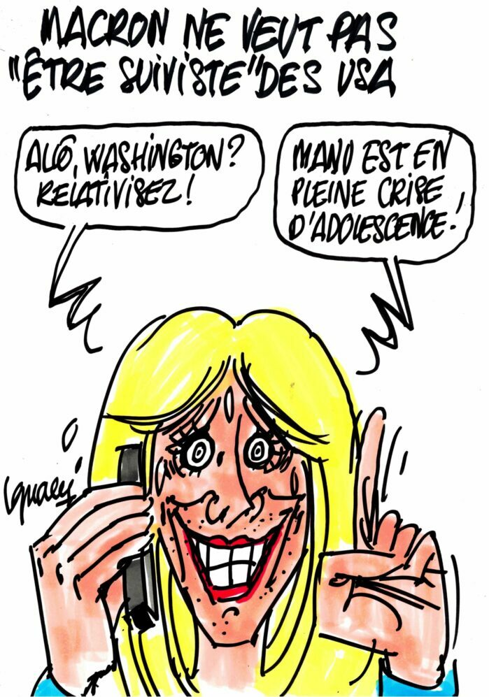 Ignace - Macron ne veut pas "être suiviste" des USA
