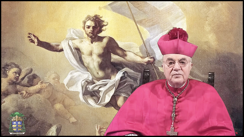 Mgr Viganò sur la responsabilité des évêques et prêtres qui ont encouragé à se faire injecter le "vaccin" anti-Covid