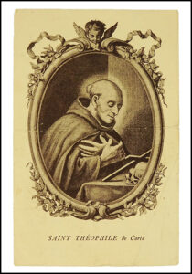 Saint Théophile de Corte, Premier Ordre capucin, Patron de la Corse, seize mai