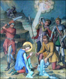 Saint Venant de Camerino, martyr, dix-huit mai