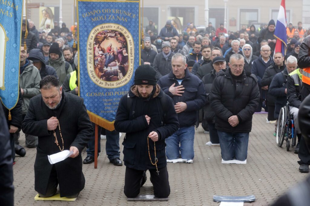 "Soyez virils", mouvement catholique croate en plein essor