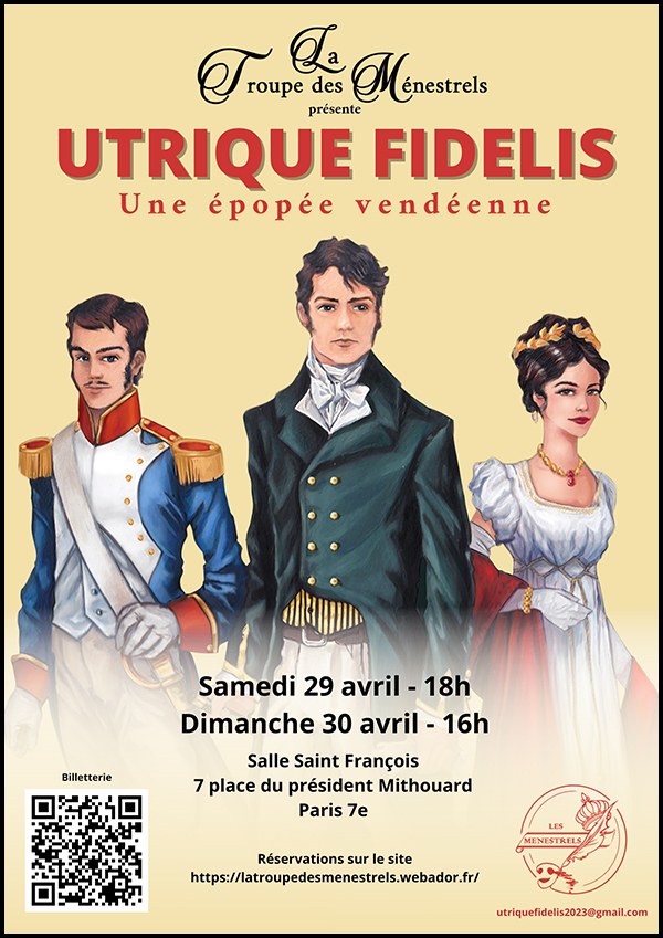 Utrique fidelis, une épopée-vendéenne, vingt-huit et vingt-neuf avril à Paris