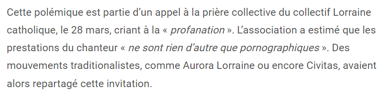 Comme d'autres médias, Valeurs Actuelles souligne le rôle des groupes catholiques, dont CIVITAS