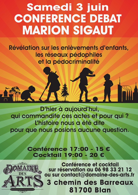 Conférence de Marion Sigaut le 3 juin