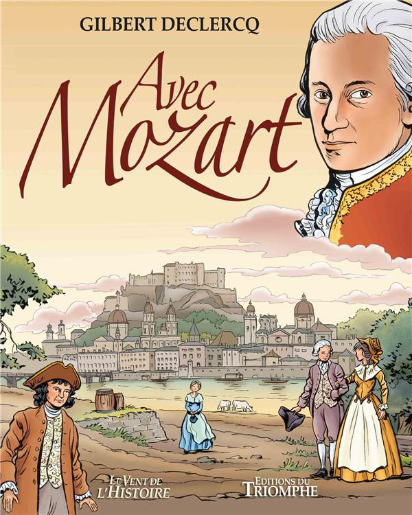 Avec Mozart, une nouvelle BD des éditions du Triomphe