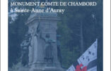 Civitas Vannes rend hommage à sainte Jeanne d'arc le huit mai 2023 à Sainte-Anne-d'Auray