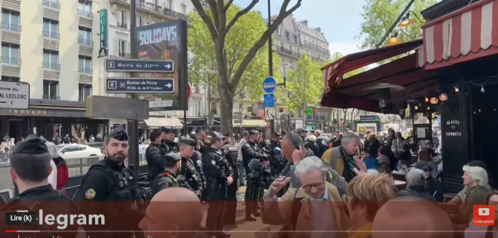 Les consommateurs d'un café-restaurant parisien dans la nasse de la police de Darmanin