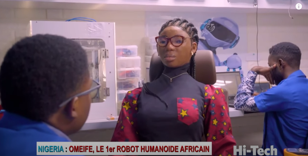 Le premier robot humanoïde africain