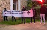 A Rennes, des militants de L'Oriflamme manifestent contre une représentation de drag-queens pour enfants