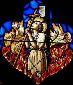 Sainte Jehanne d'Arc, vierge et martyre, trente mai
