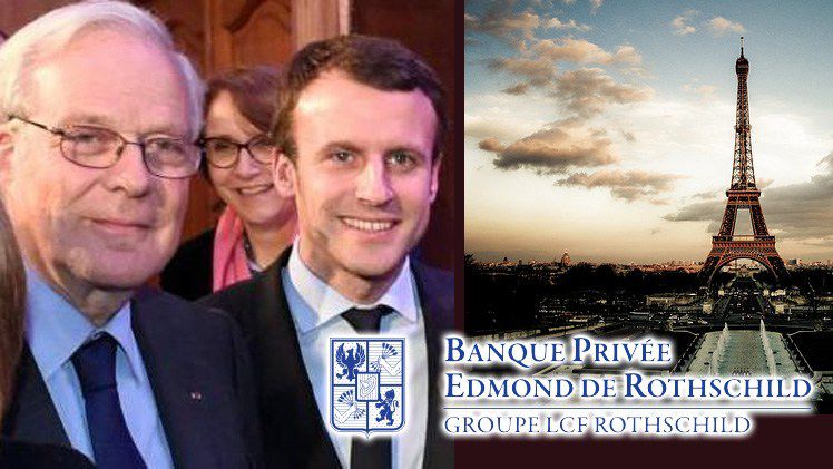 Emmanuel de Macron et David de Rothschild