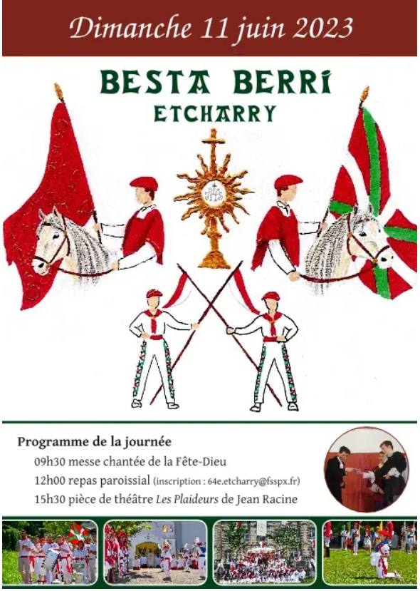 Honorer le Saint-Sacrement au Pays basque