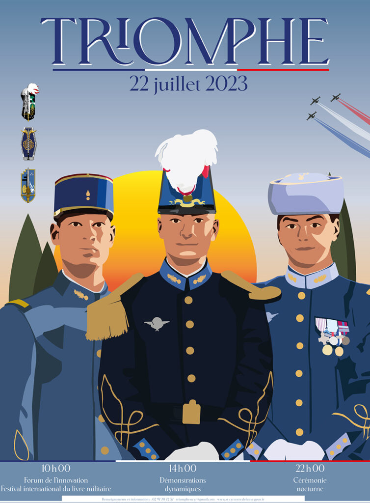 Cérémonie du Triomphe à Saint-Cyr