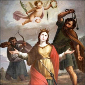 Sainte Christine, Vierge et Martyre, vingt-quatre juillet