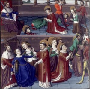 Saints Cyriaque, Large et Smaragde, Martyrs, huit août
