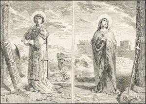 Saints Tiburce et Suzanne, Martyrs, onze août