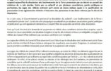 Le Conseil d'Etat suspend la dissolution des Soulèvements de la terre.