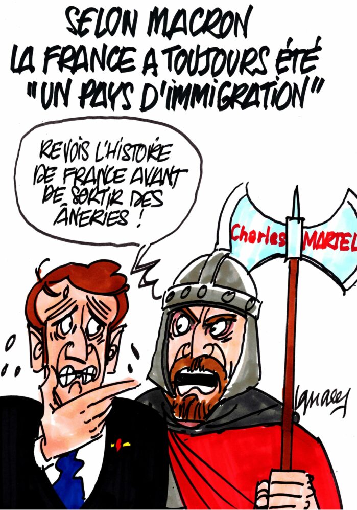Ignace - Macron : la France, "un pays d'immigration"