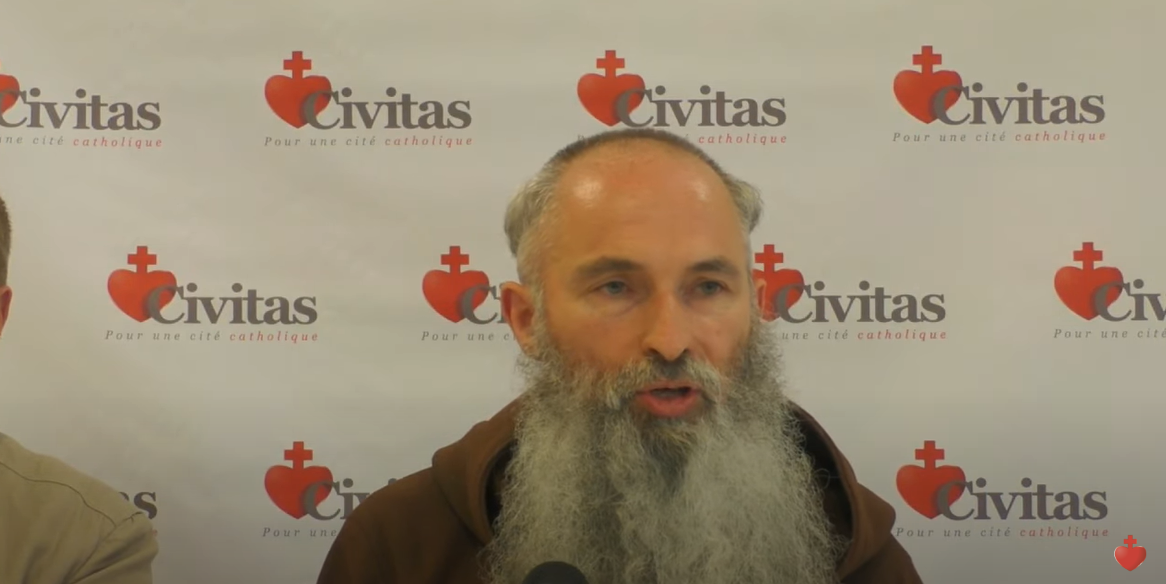 Le Père Joseph intervenait sur la théologie politique lors de l'université d'été de Civitas
