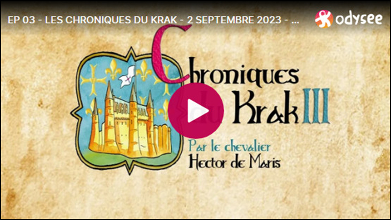 Chroniques du Krak, Hector de Maris, numéro deux du deux septembre 2023