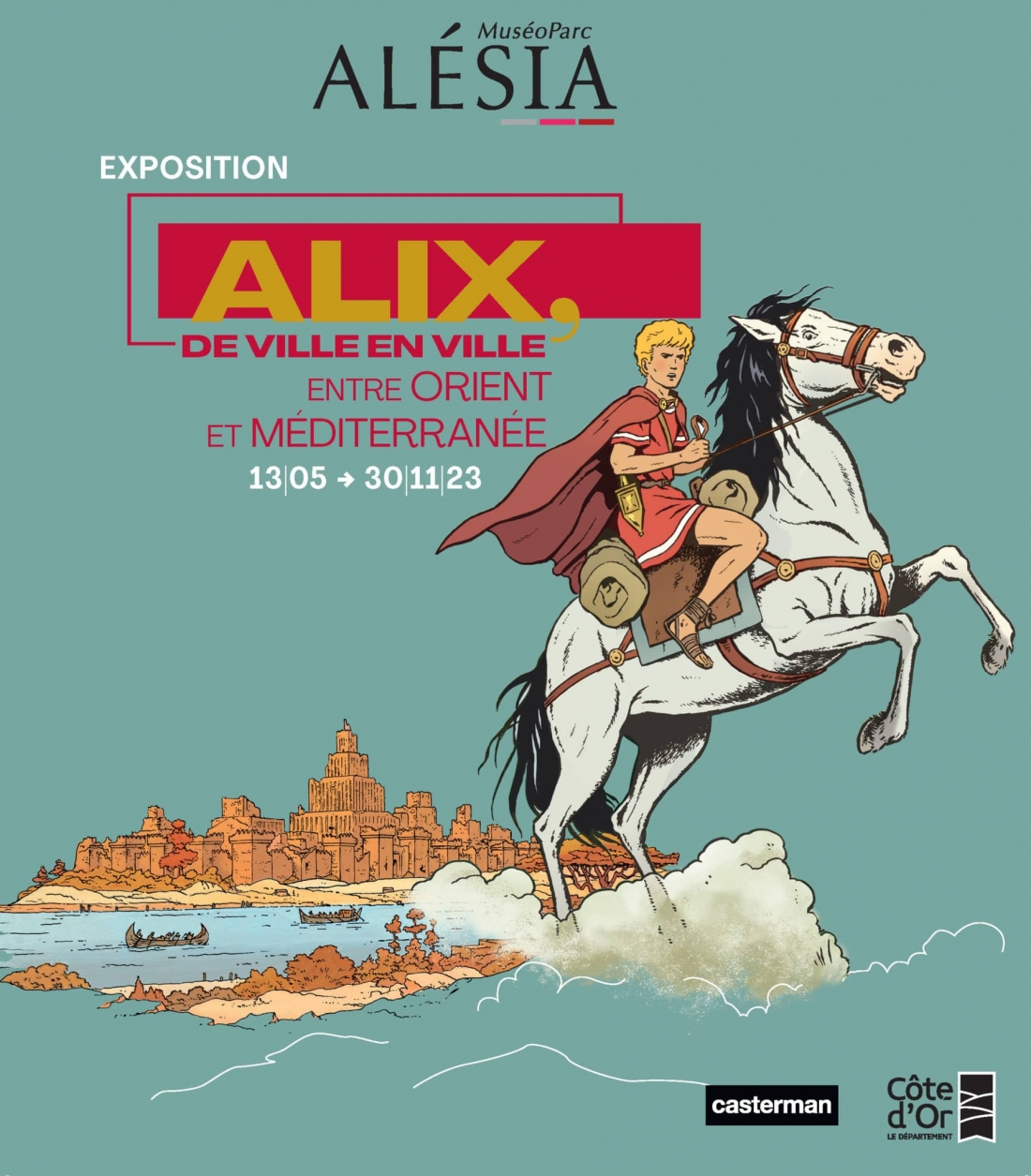 Exposition Alix au Muséoparc d'Alésia